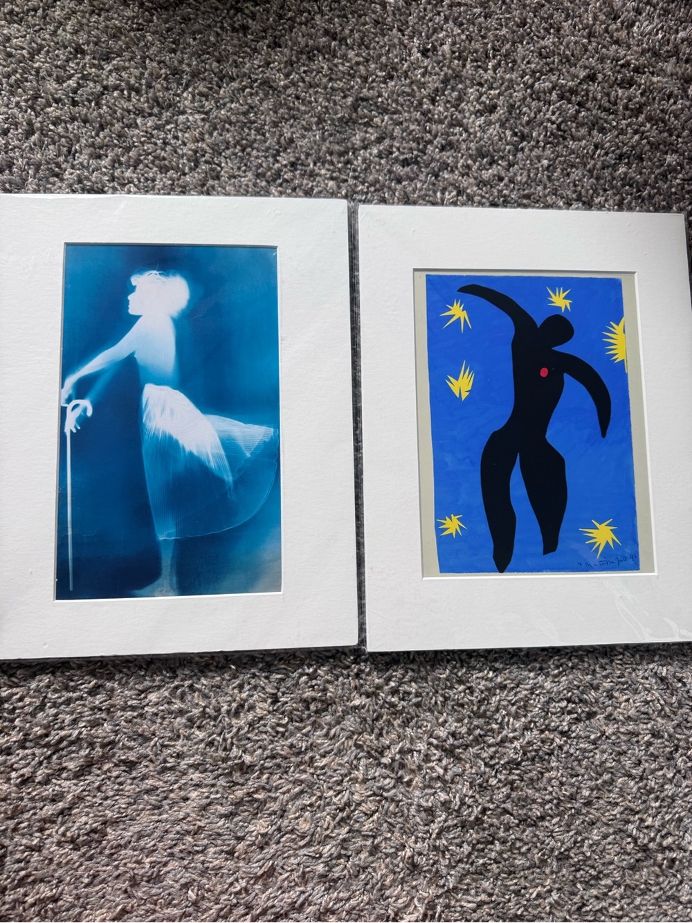 Set of 2 Matisse MoMA prints